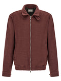 Brunello Cucinelli Virgin Wool Beaver Bomber Jacket