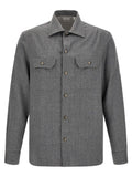 Brunello Cucinelli Flannel Overshirt Brunello Cucinelli