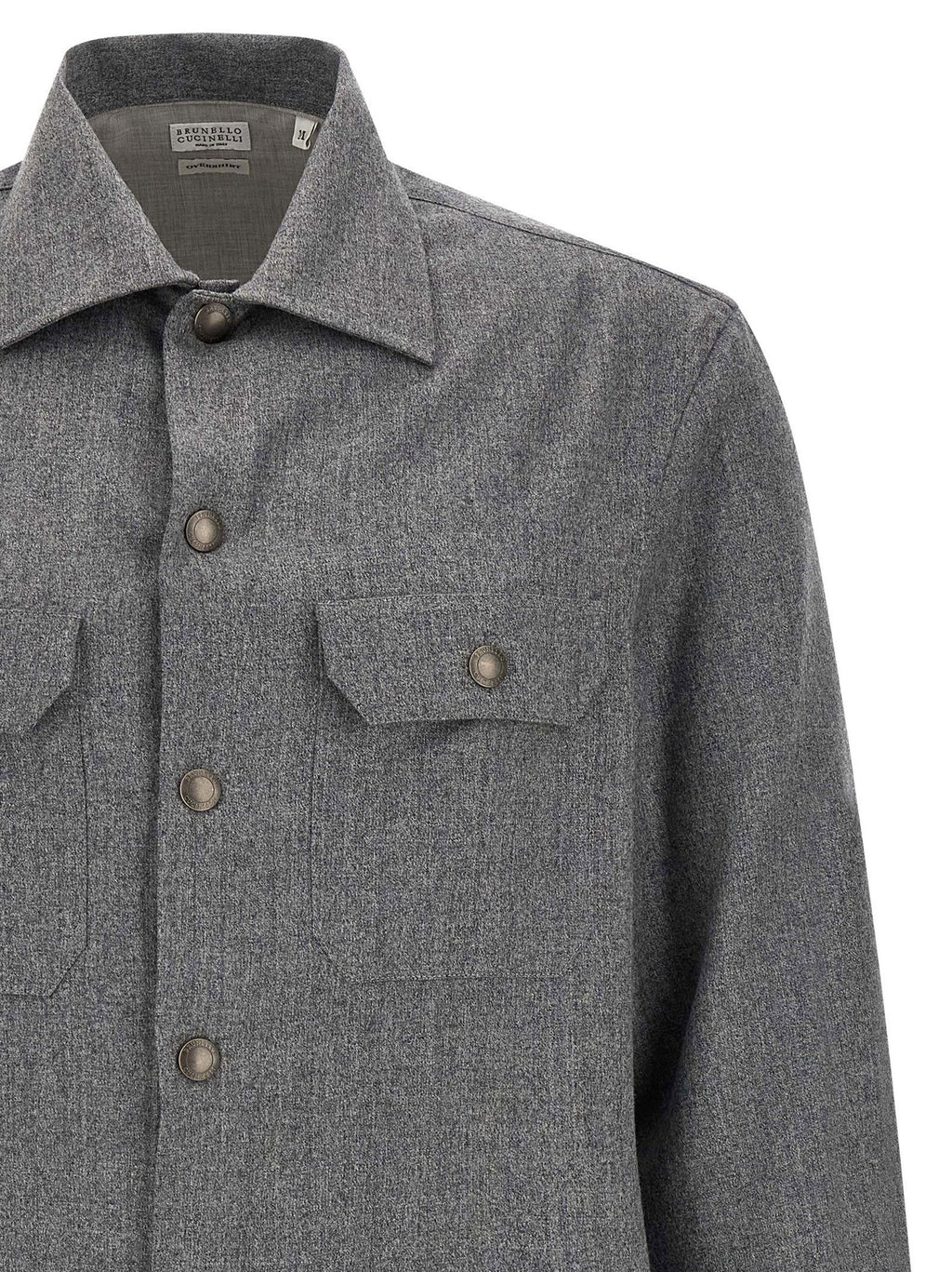 Brunello Cucinelli Flannel Overshirt Brunello Cucinelli