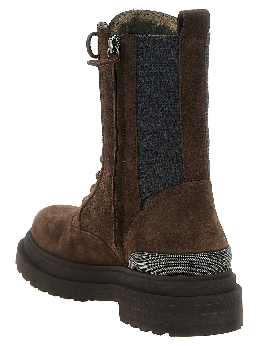 Brunello Cucinelli Precious Detail Ankle Boots