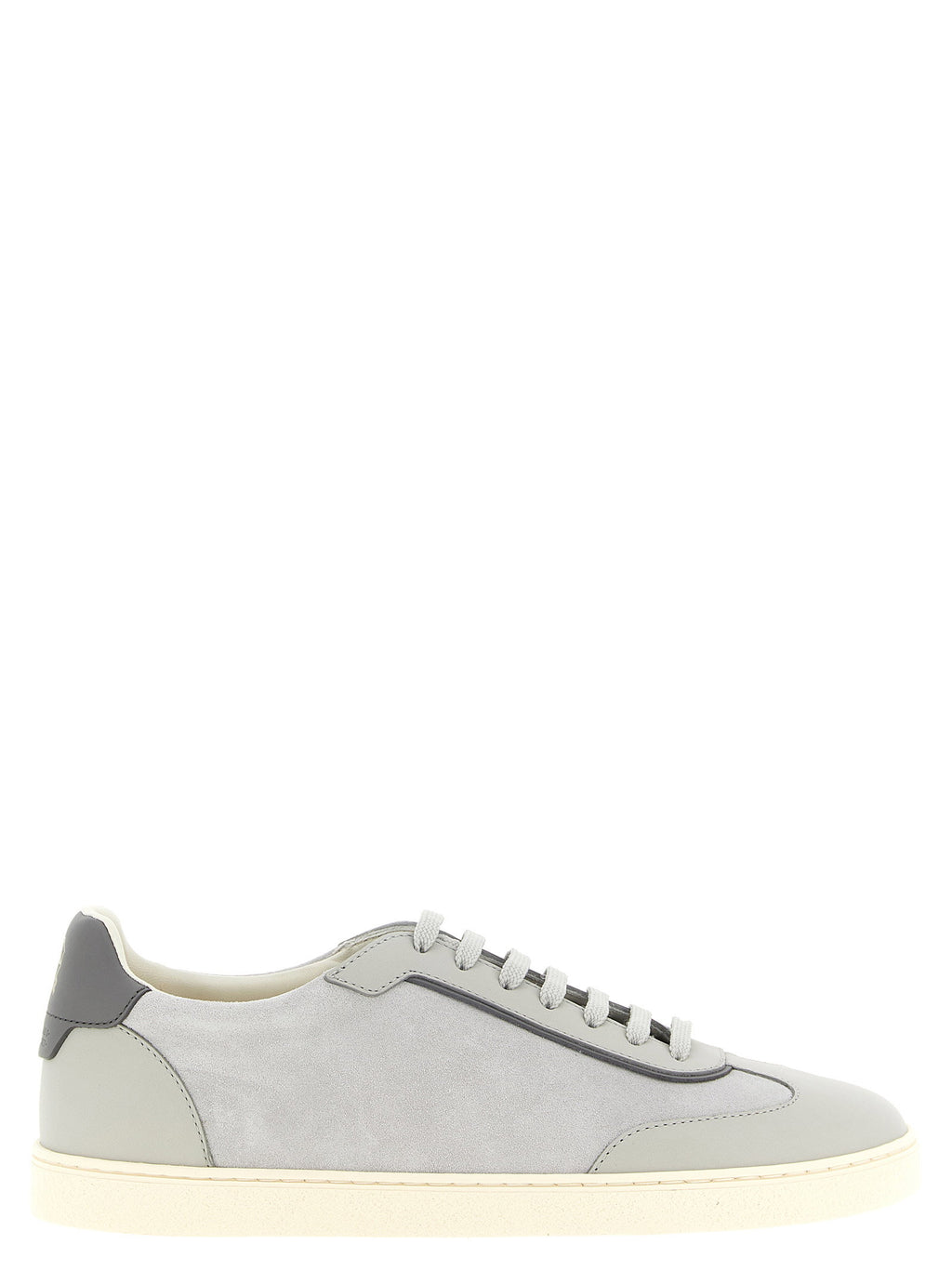 Brunello Cucinelli Leather And Suede Sneakers
