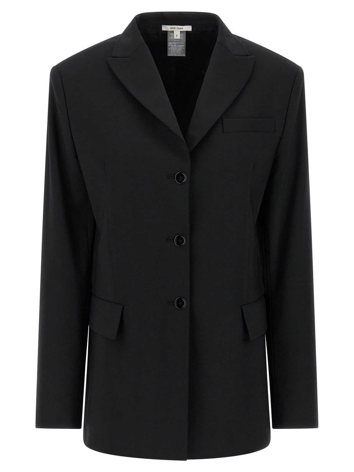 Nensi Dojaka Belt Blazer