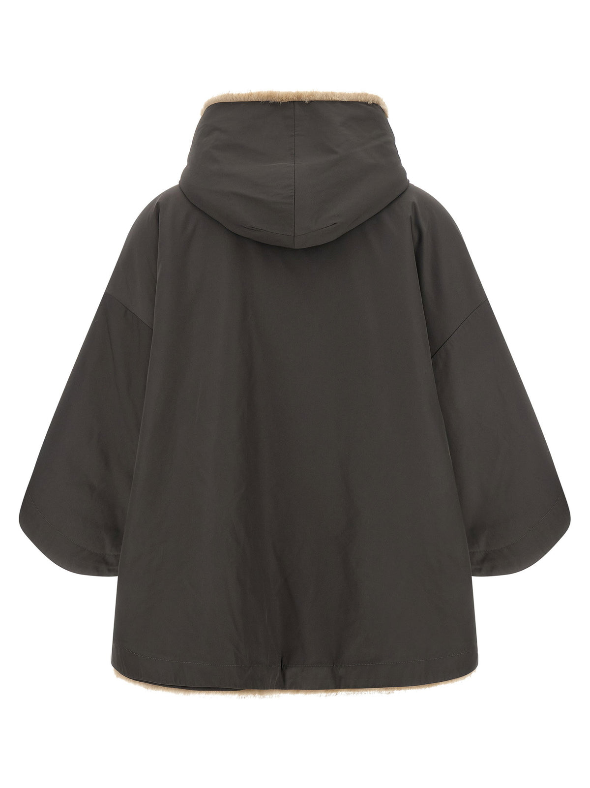 Lou Andrea Reversible Cape With Hood