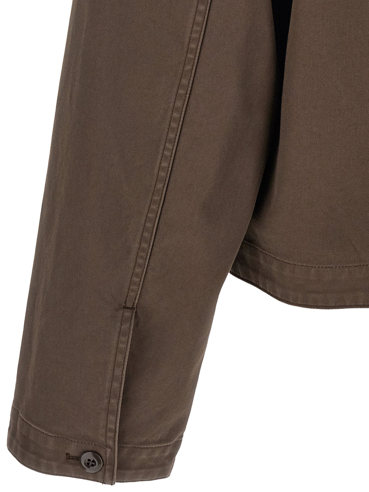 Lemaire Brown Korean Collar Jacket Lemaire
