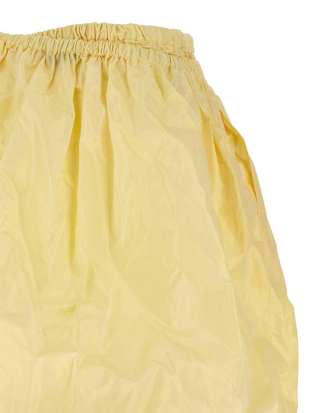 Prada Tec Taffeta Skirt