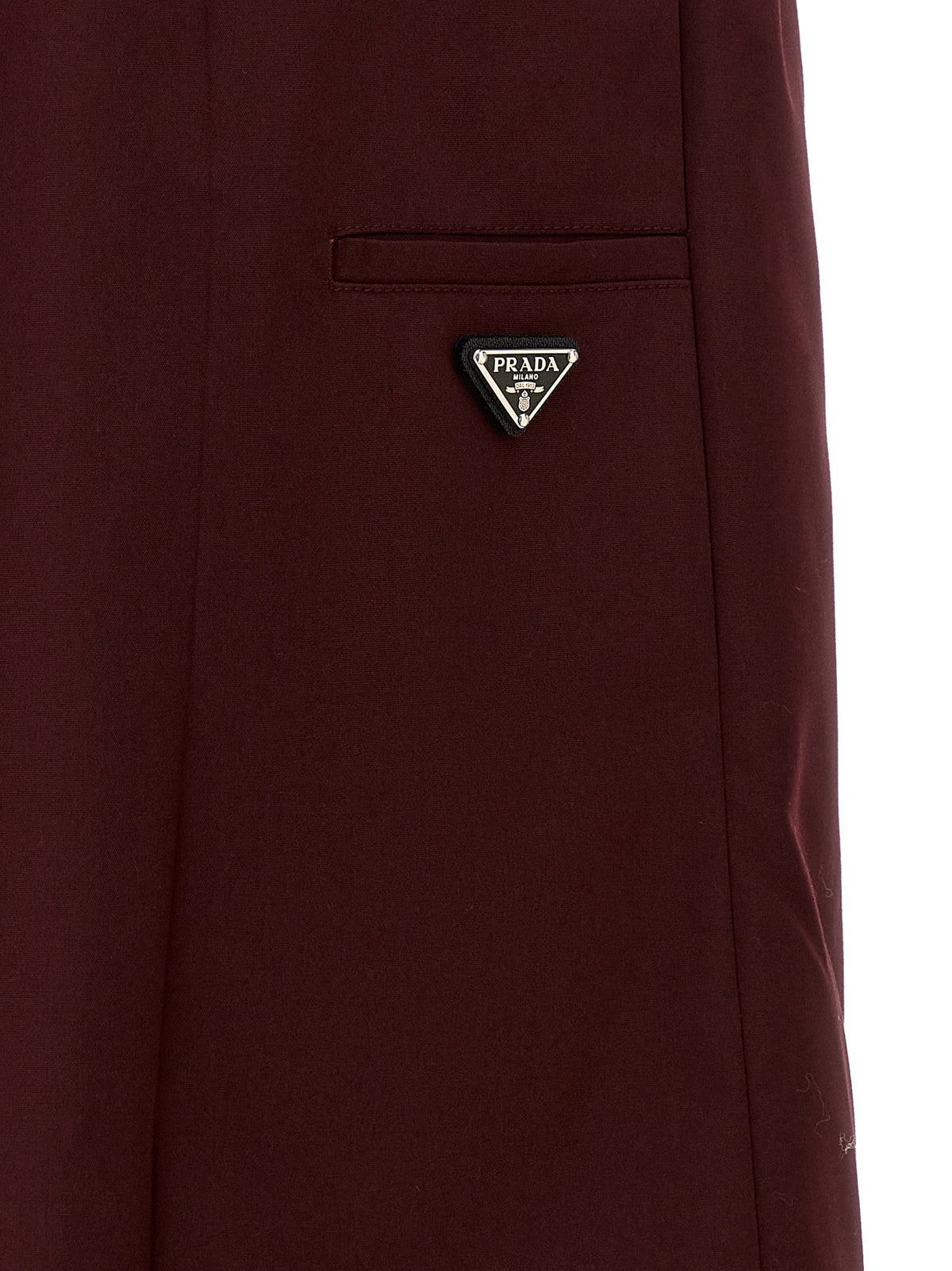 Prada Double Layer Elastic Skirt
