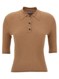 Prada Knitted Polo Shirt