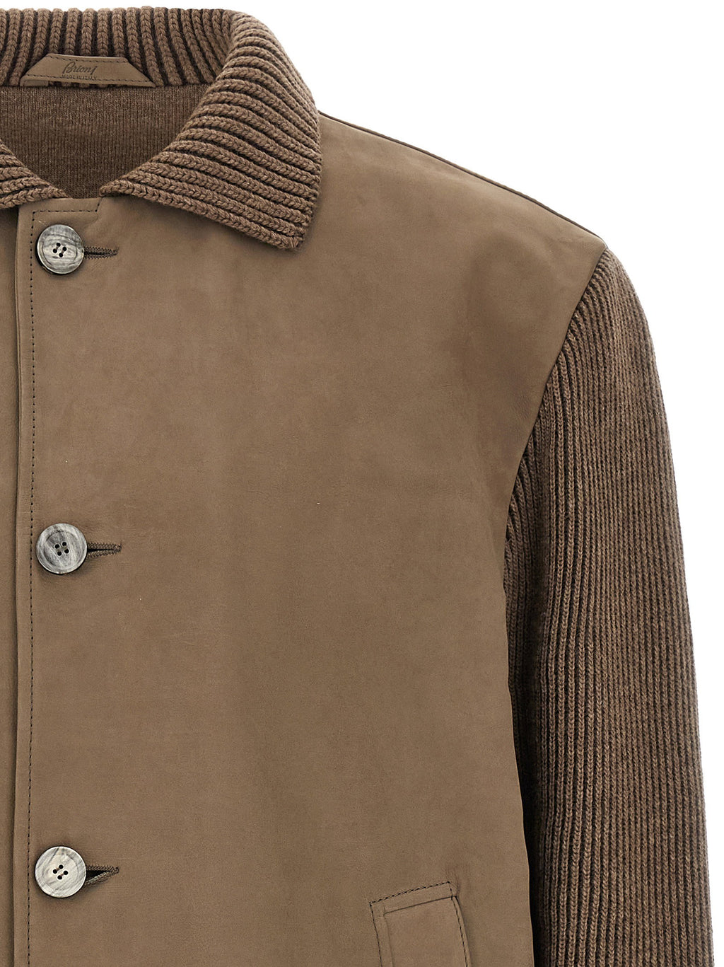 Brioni Brown Hybrid Jacket Brioni