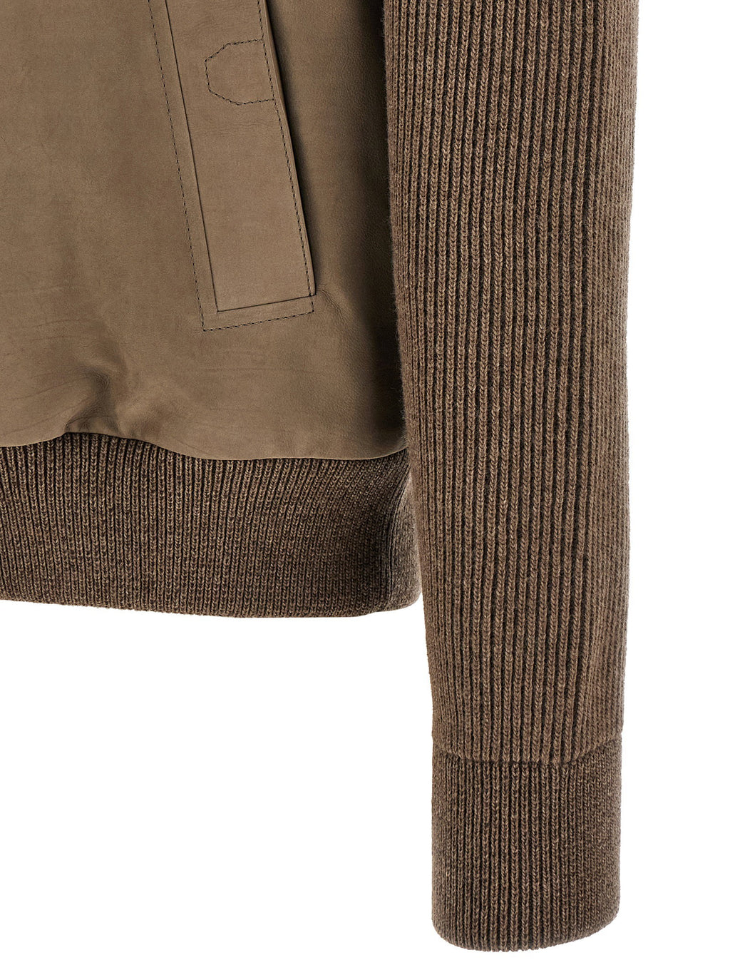 Brioni Brown Hybrid Jacket Brioni
