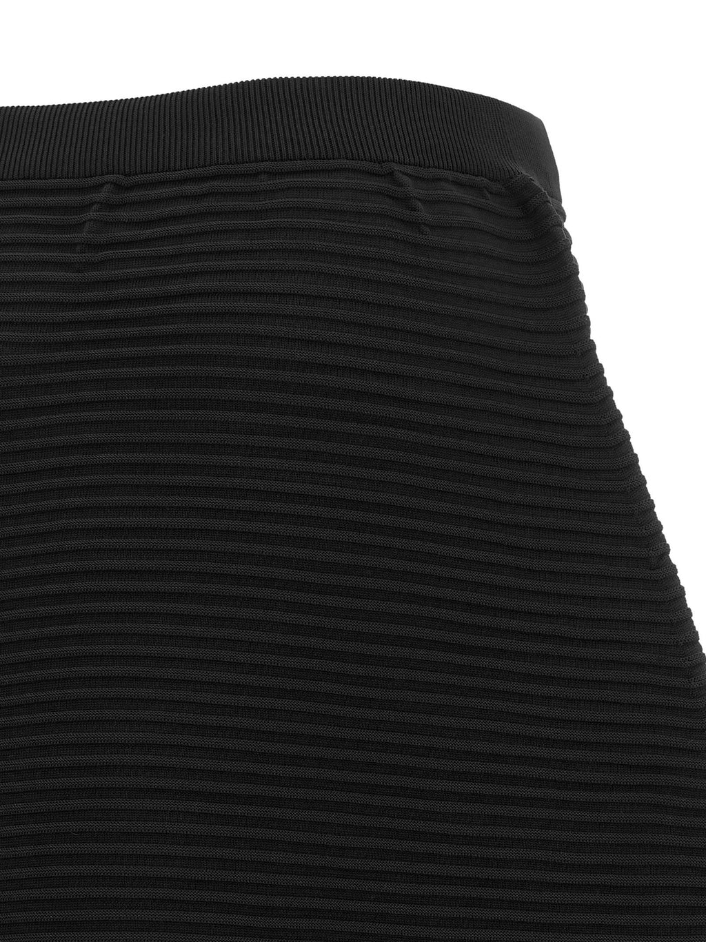 Pleats Please Issey Miyake Zig Zag Knit Skirt