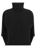Pleats Please Issey Miyake Zig Zag Knit Blouse