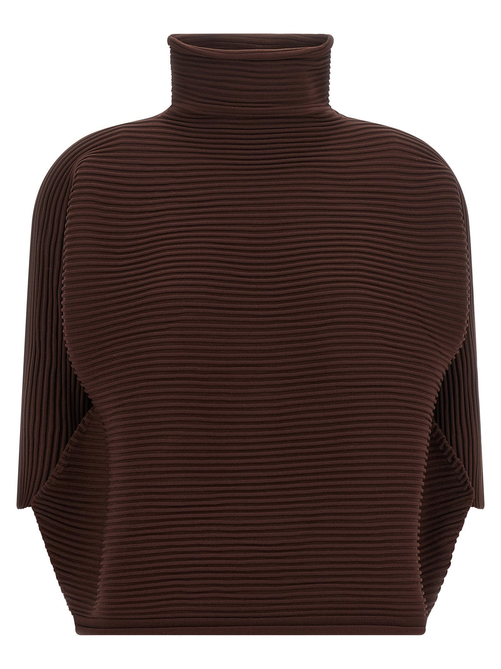 Pleats Please Issey Miyake Zig Zag Knit Blouse