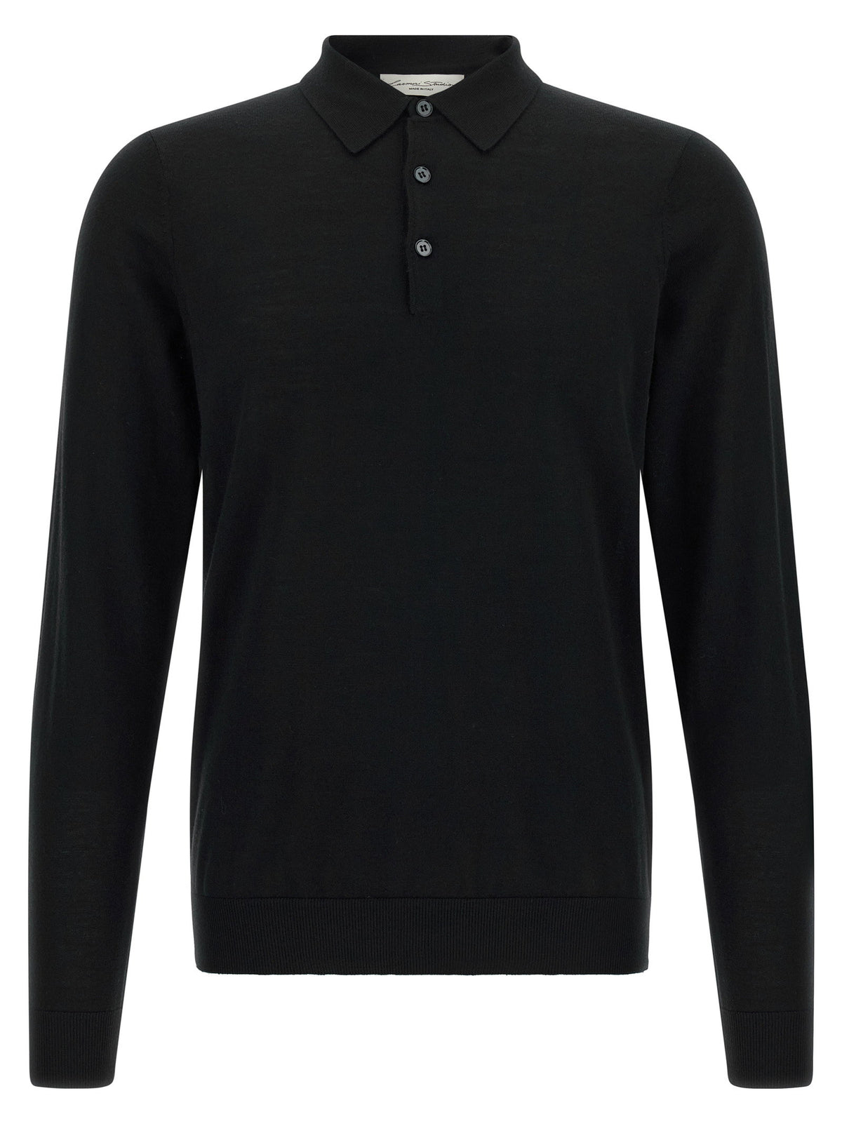 Larmeri Studio Merino Wool Polo Shirt