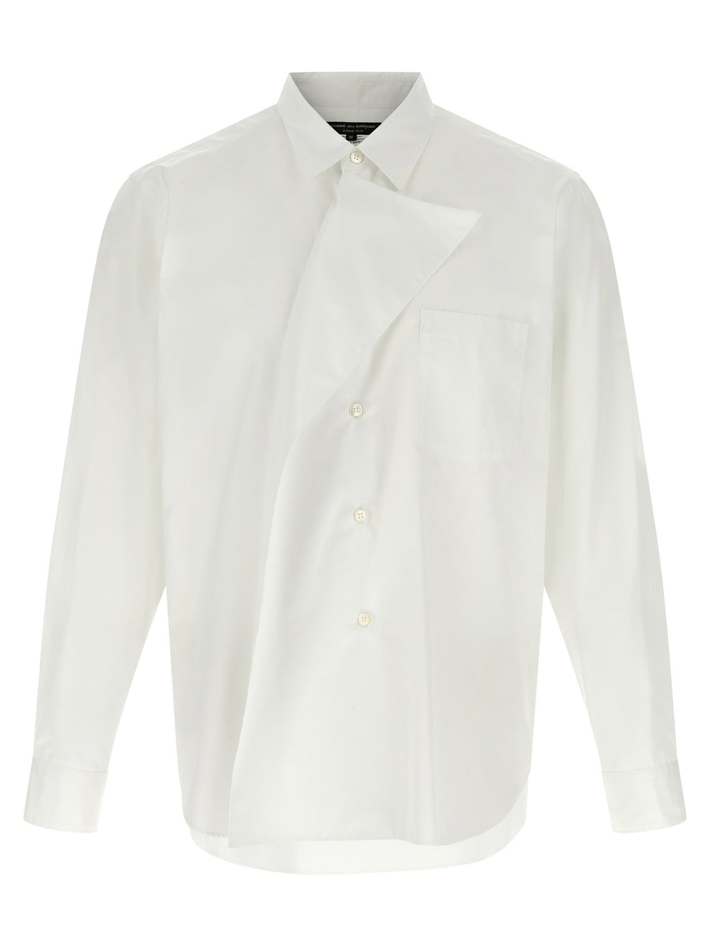 Comme Des Garçons Homme Plus Asymmetric Panel Shirt Comme Des Garçons Homme Plus