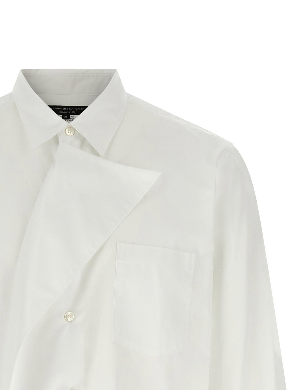 Comme Des Garçons Homme Plus Asymmetric Panel Shirt Comme Des Garçons Homme Plus