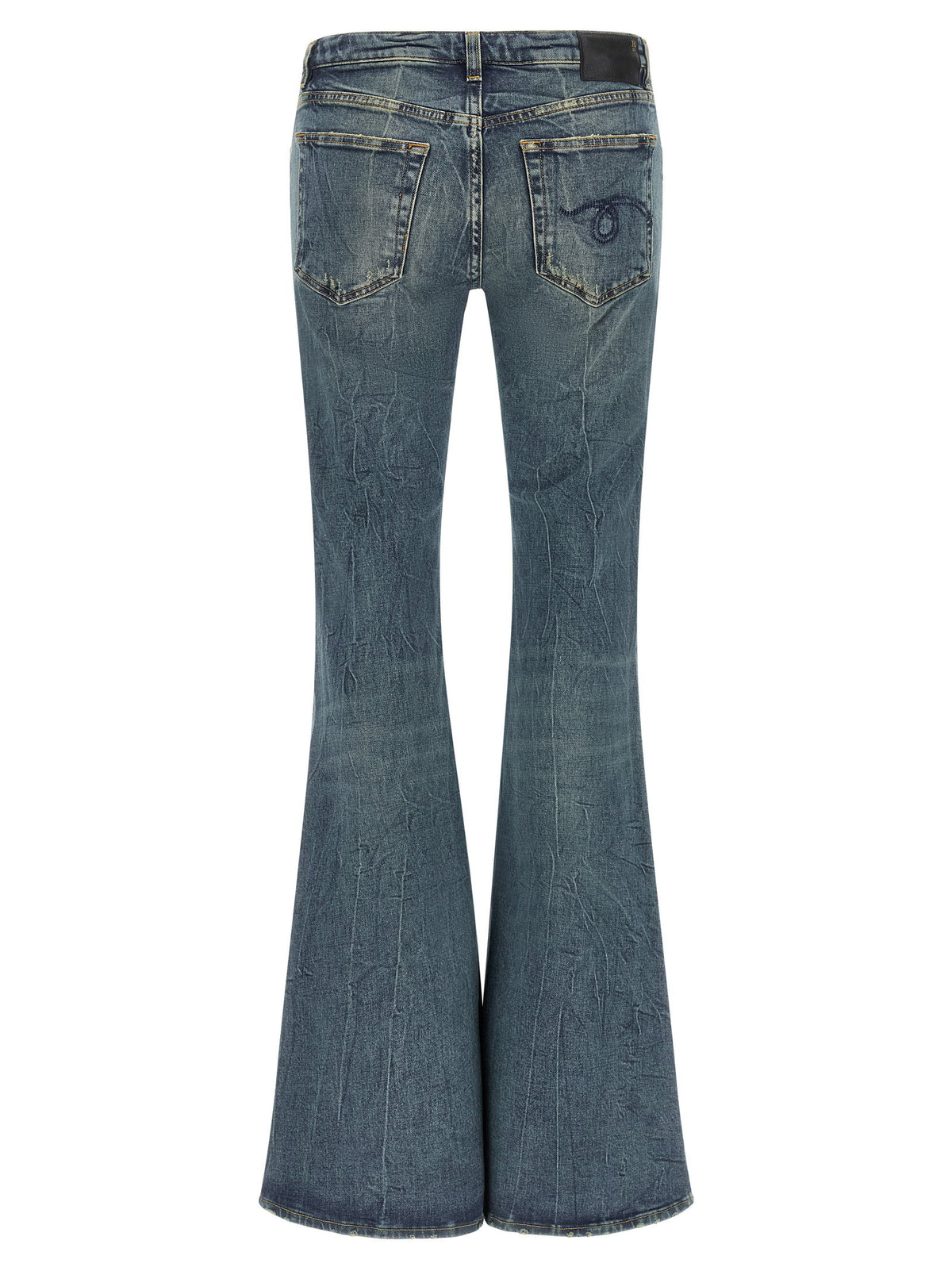 R13 Overflow Boy Flare Jeans
