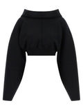 Rick Owens Cropped Hoodie