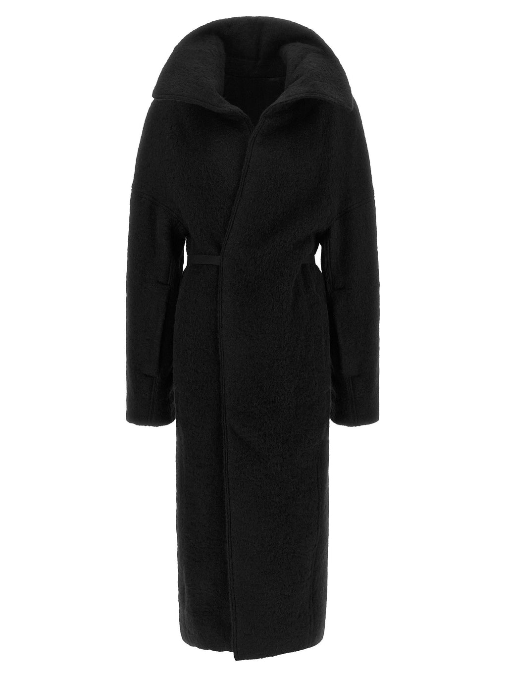 Rick Owens Dracucollar Belted Coat