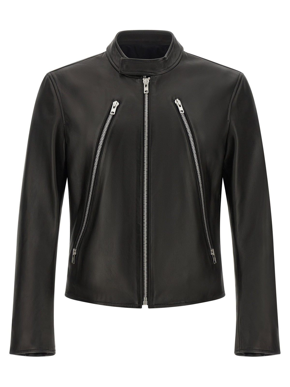 Maison Margiela 5-zip Leather Jacket