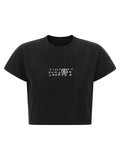 Mm6 Maison Margiela Upside-down Print T-shirt
