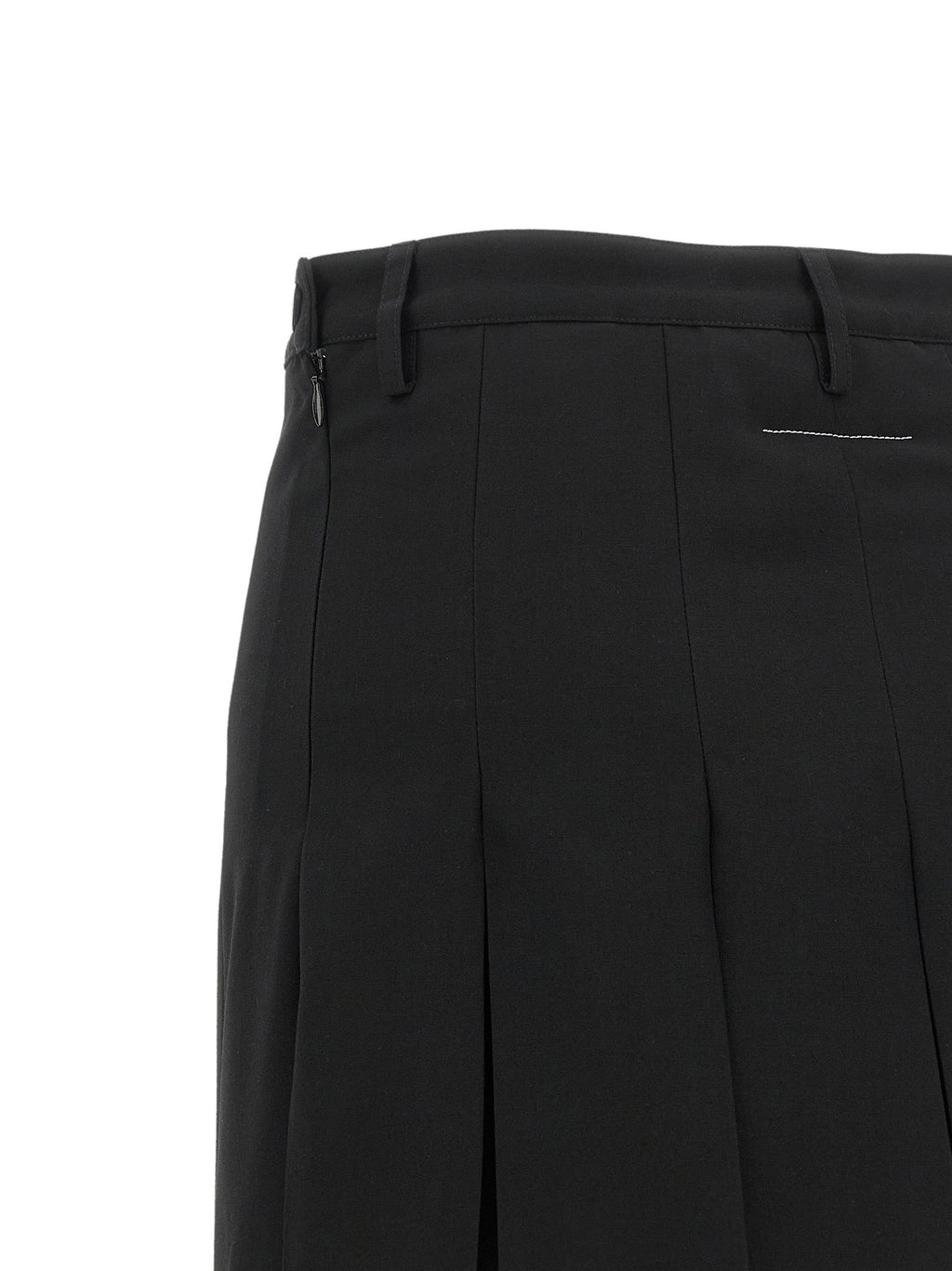 Mm6 Maison Margiela Overlapping Pleated Skirt