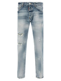 Dsquared2 Light Blue Teddy Jeans Dsquared2