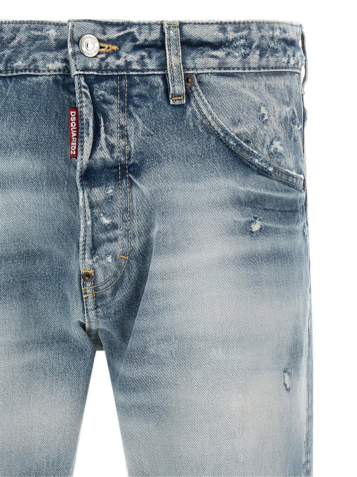Dsquared2 Light Blue Teddy Jeans Dsquared2