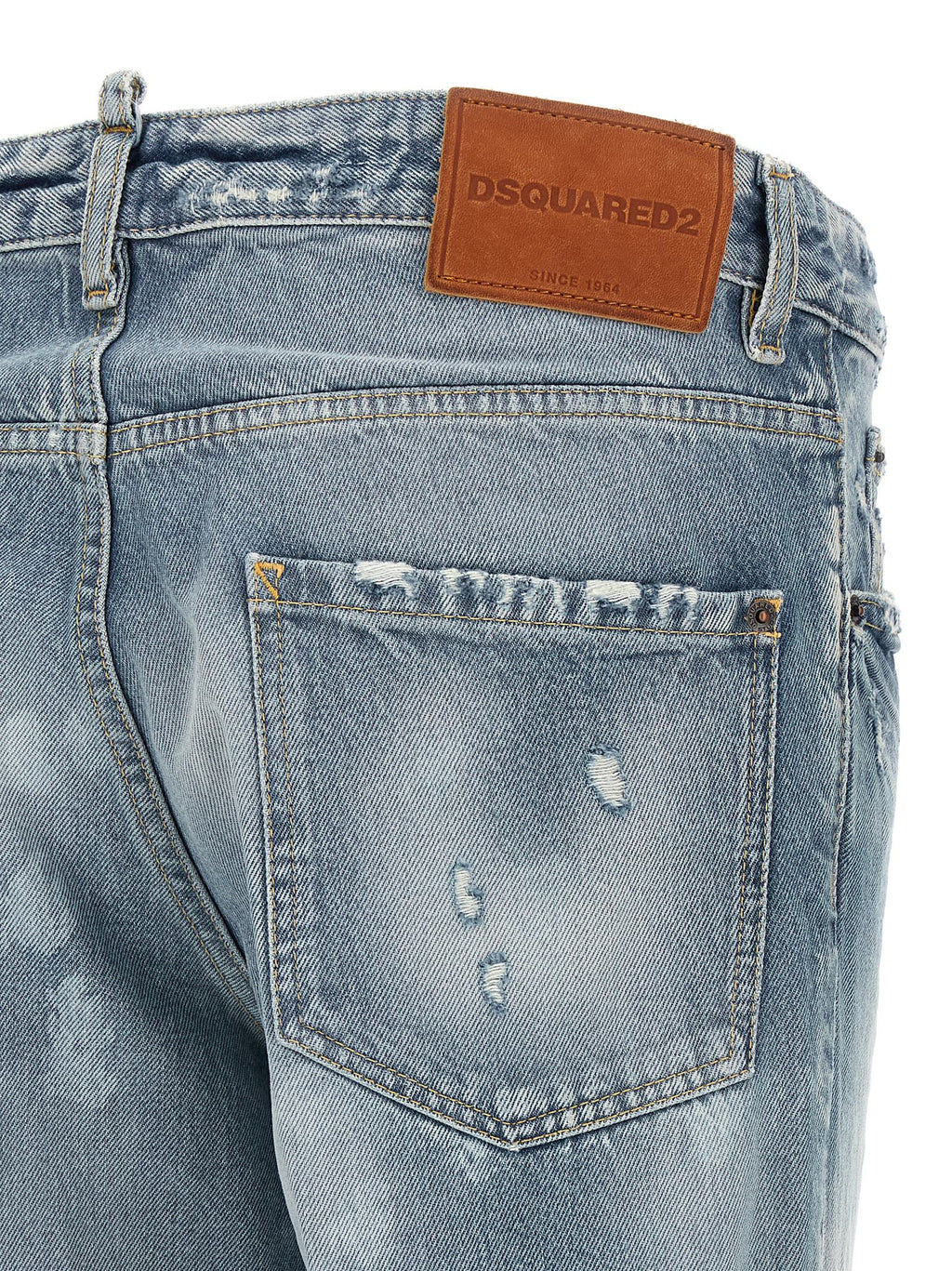 Dsquared2 Light Blue Teddy Jeans Dsquared2