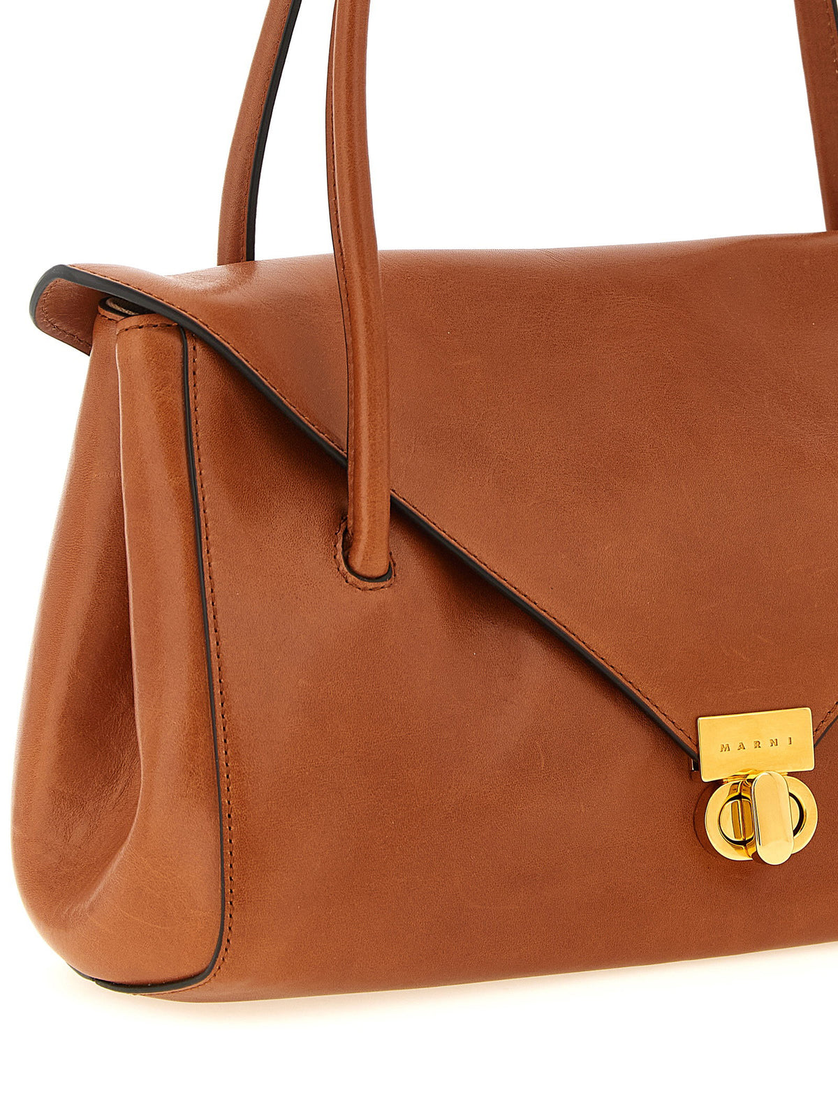Marni Leather E/w Shoulder Bag
