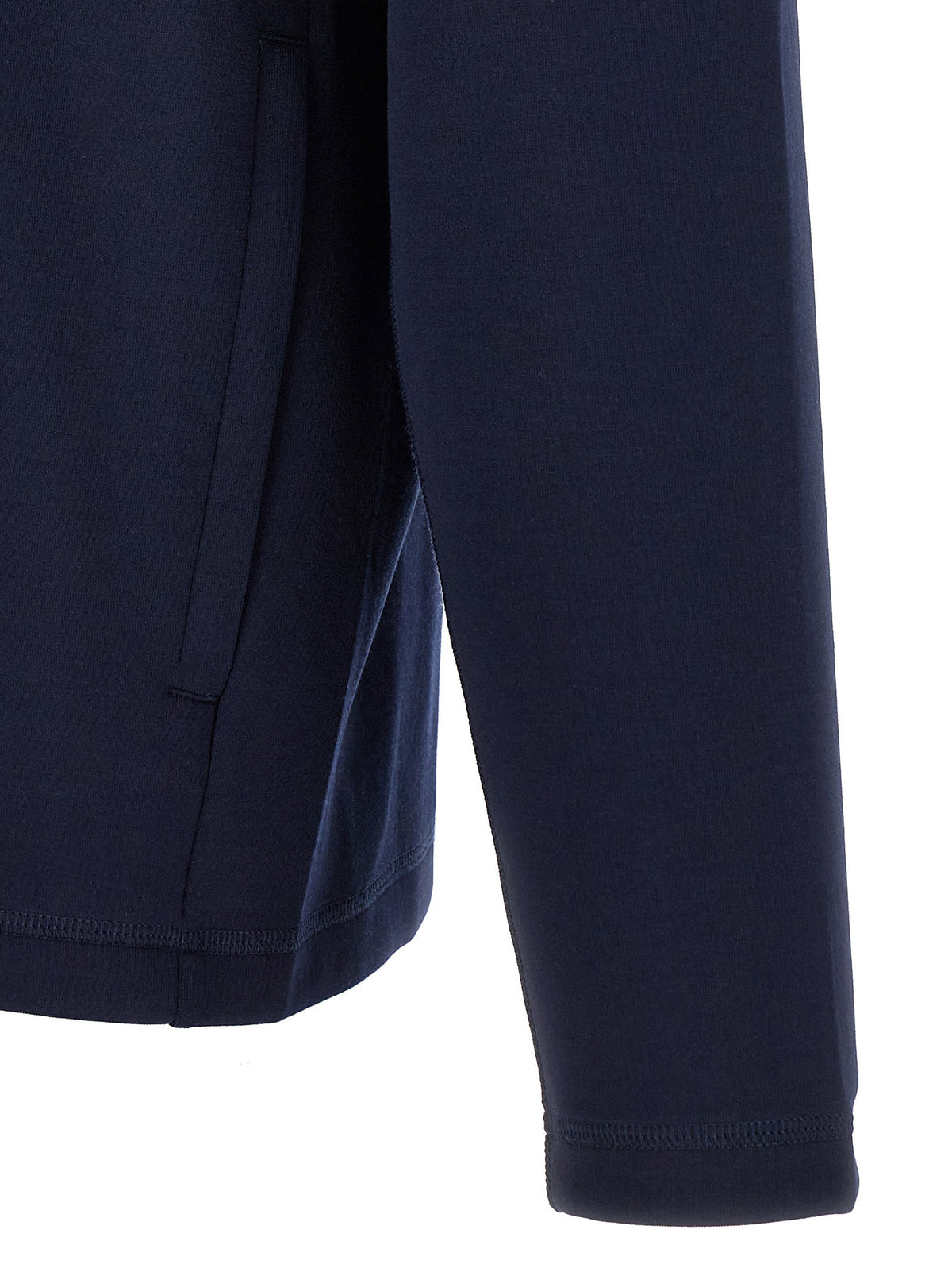 Lacoste Blue Interlock Hoodie Lacoste