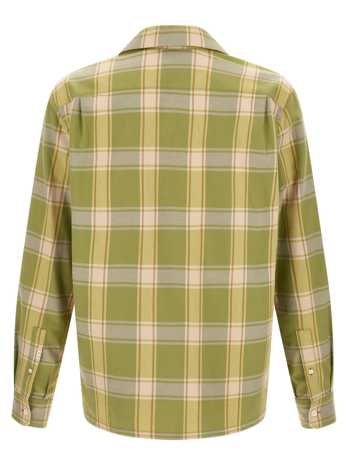 J.w.anderson Green Check Shirt J.w.anderson