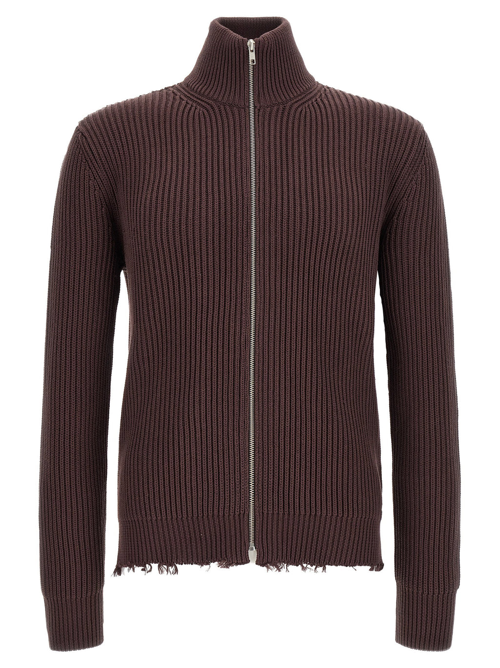 Mm6 Maison Margiela Ribbed Cotton Turtleneck Sweater Mm6 Maison Margiela