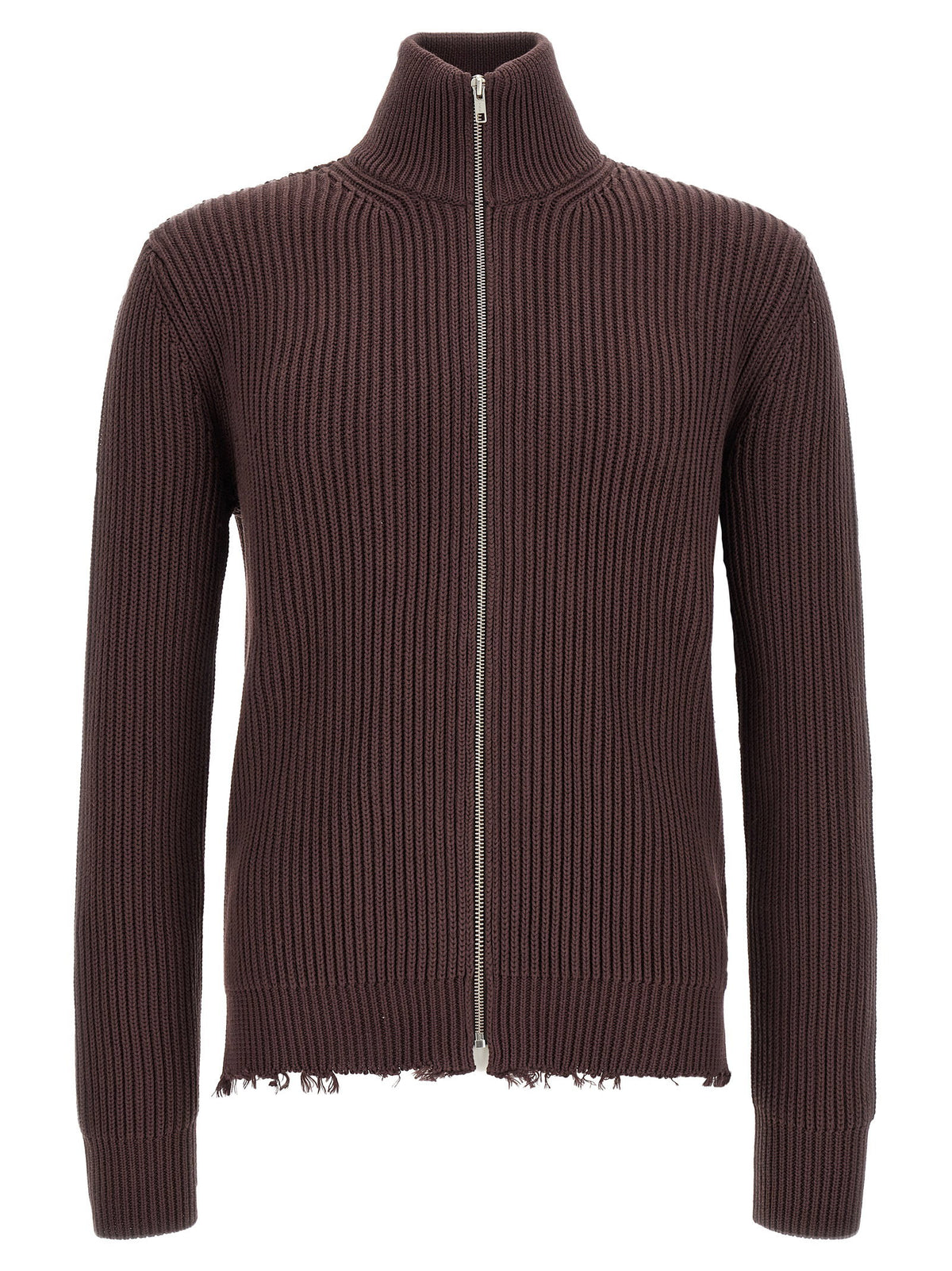 Mm6 Maison Margiela Ribbed Cotton Turtleneck Sweater Mm6 Maison Margiela
