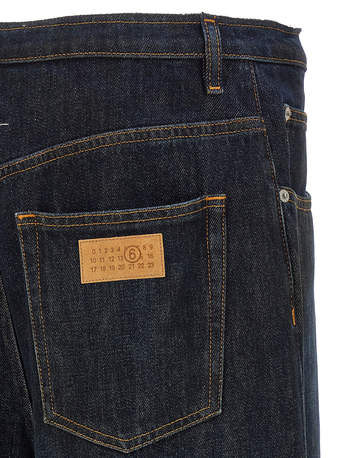 Mm6 Maison Margiela High Waist Jeans Mm6 Maison Margiela