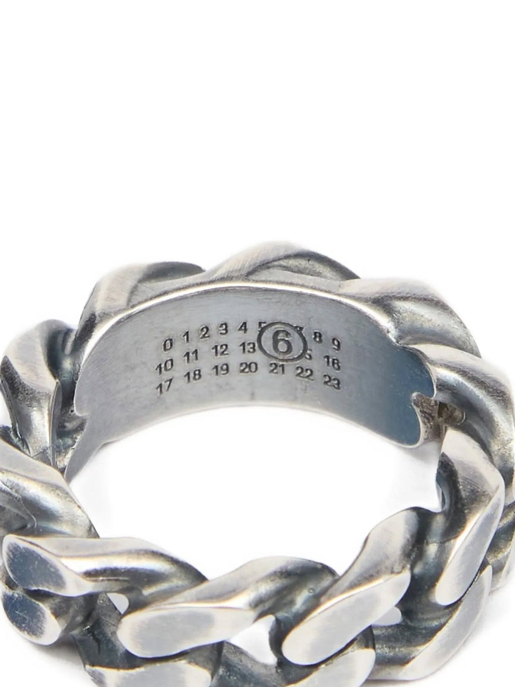 Mm6 Maison Margiela Anello Catena Ring