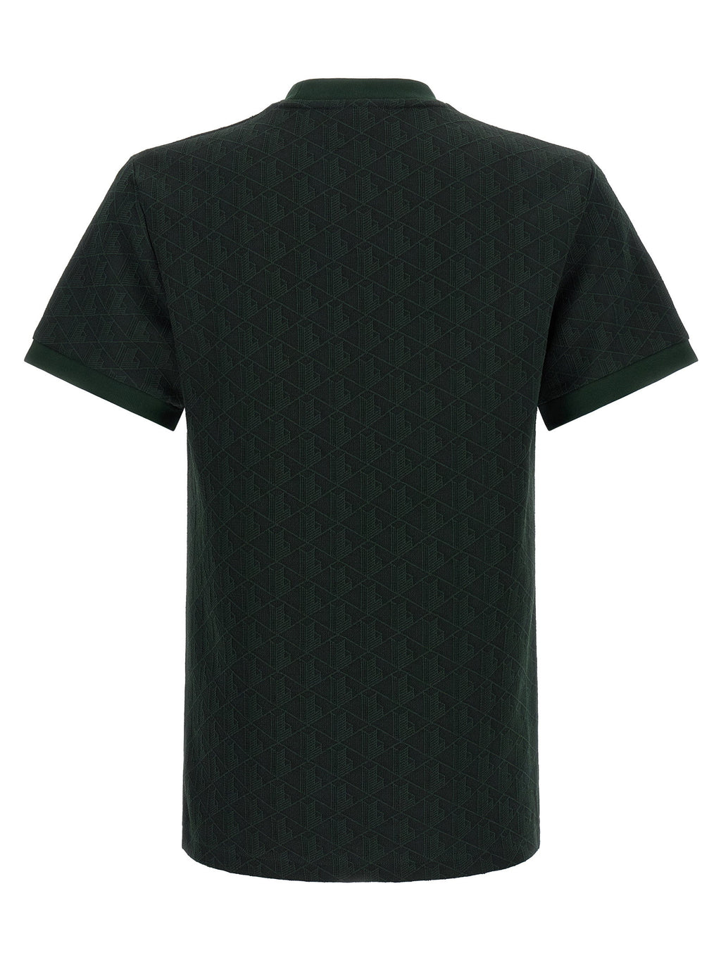 Lacoste T-shirt In Jacquard Monogram Lacoste