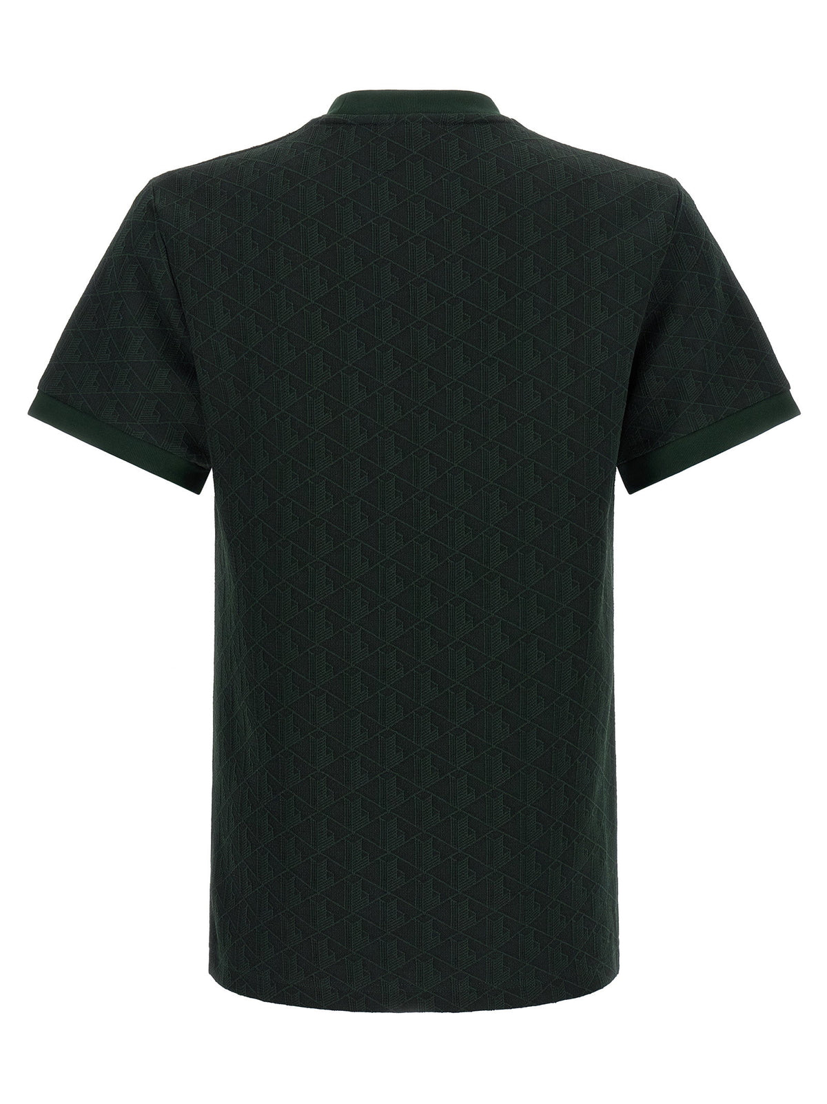 Lacoste T-shirt In Jacquard Monogram Lacoste