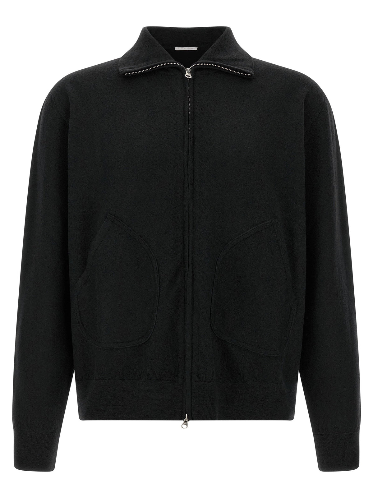 Oliver Lattughi Wool Zip Sweater