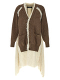 Undercover Two-material Cardigan