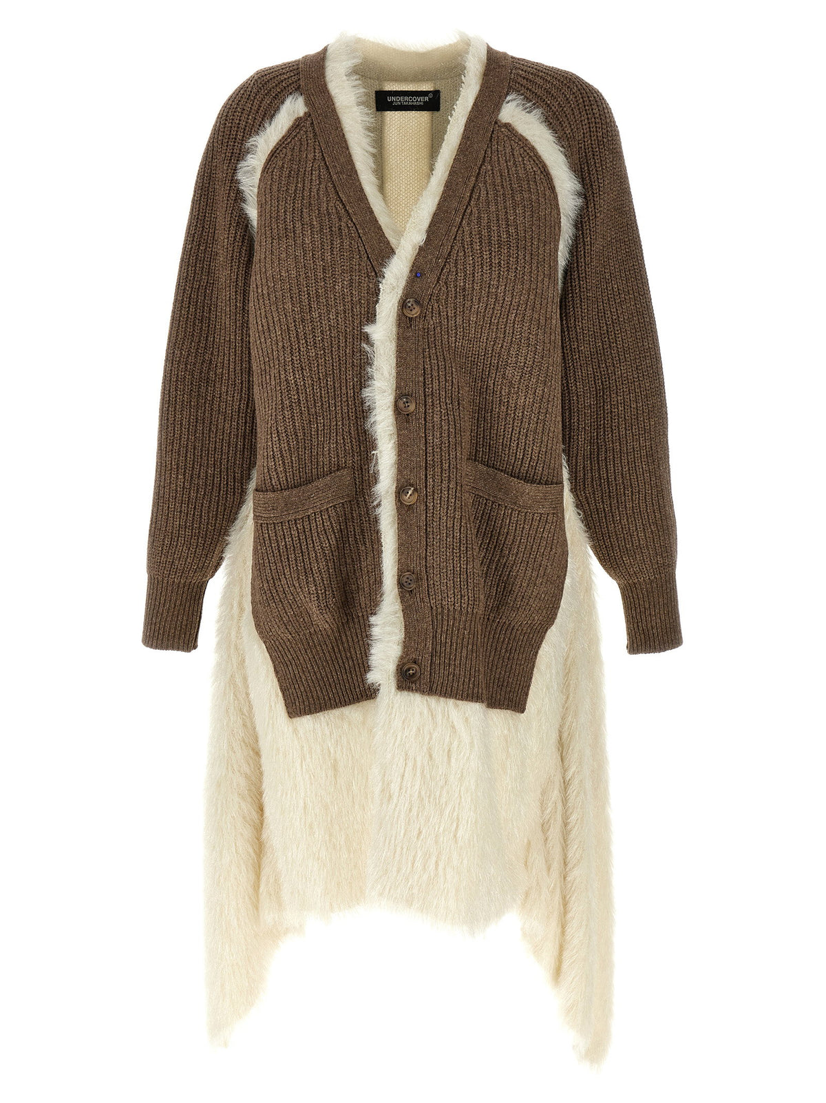 Undercover Two-material Cardigan