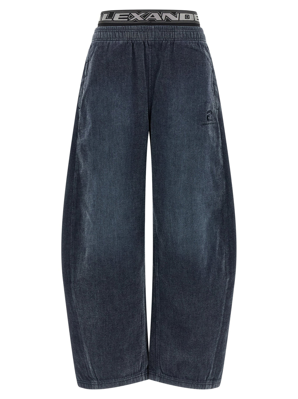 Alexander Wang Denim Pants With Elastic Waistband