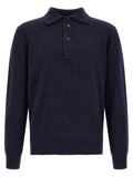 Zegna Wool And Cashmere Polo Shirt