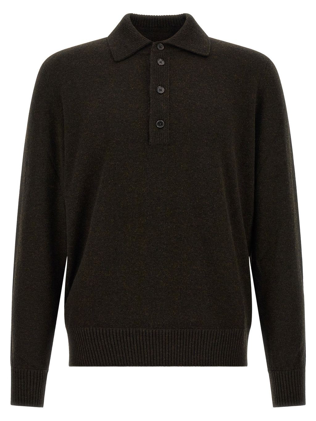 Zegna Wool And Cashmere Polo Shirt