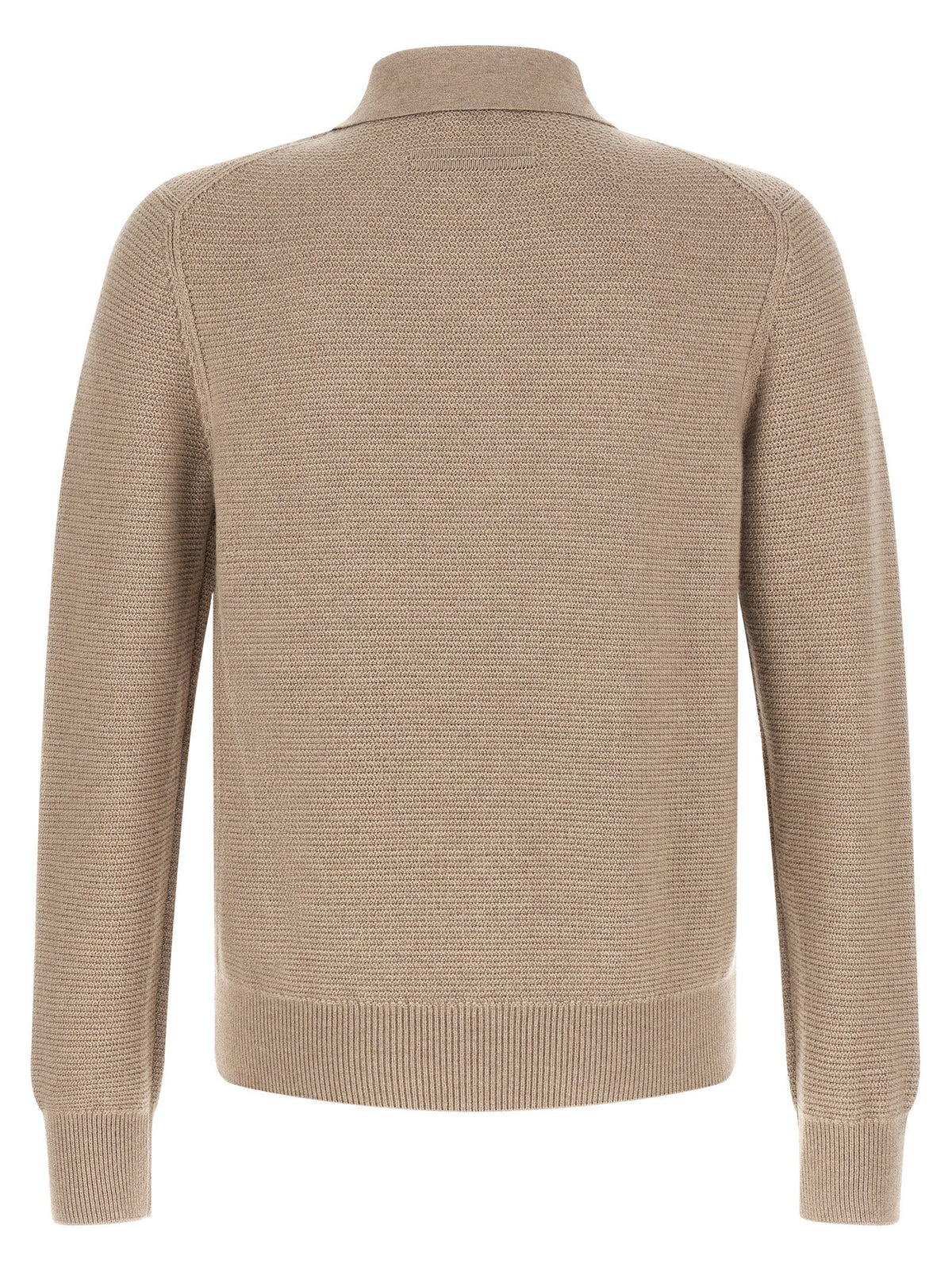 Zegna Polo Shirt Oasi Cashmere Beige Zegna