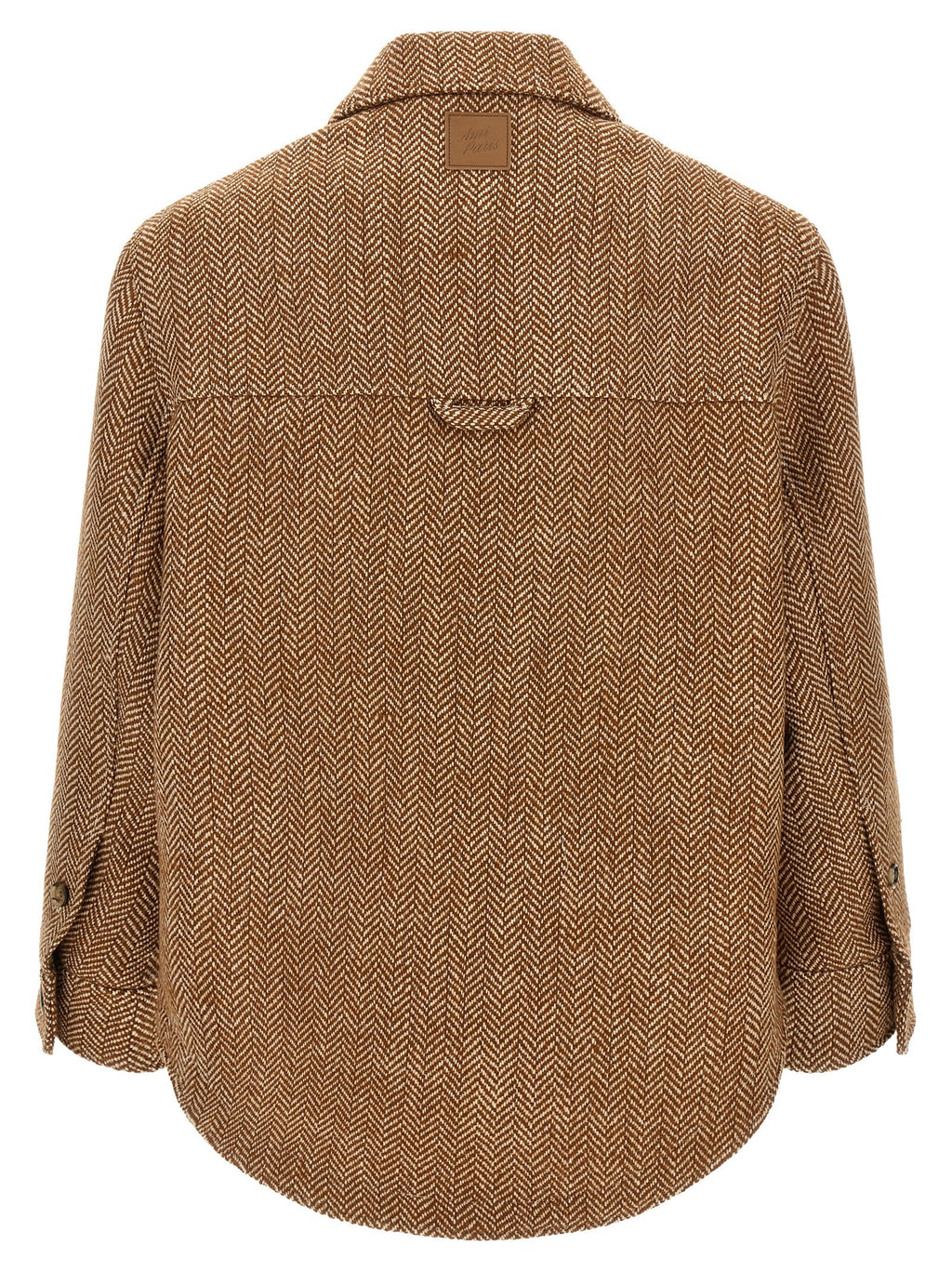 Ami Paris Chevron Wool Overshirt