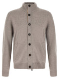 Brioni Cardigan With Price List Collar