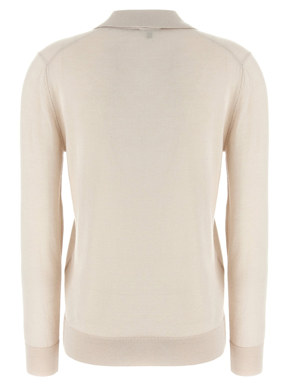 Brioni Cashmere And Silk Polo Shirt