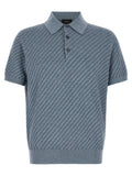 Brioni Trama Weaving Polo