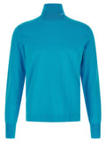 Prada Logo Intarsia Turtleneck Sweater
