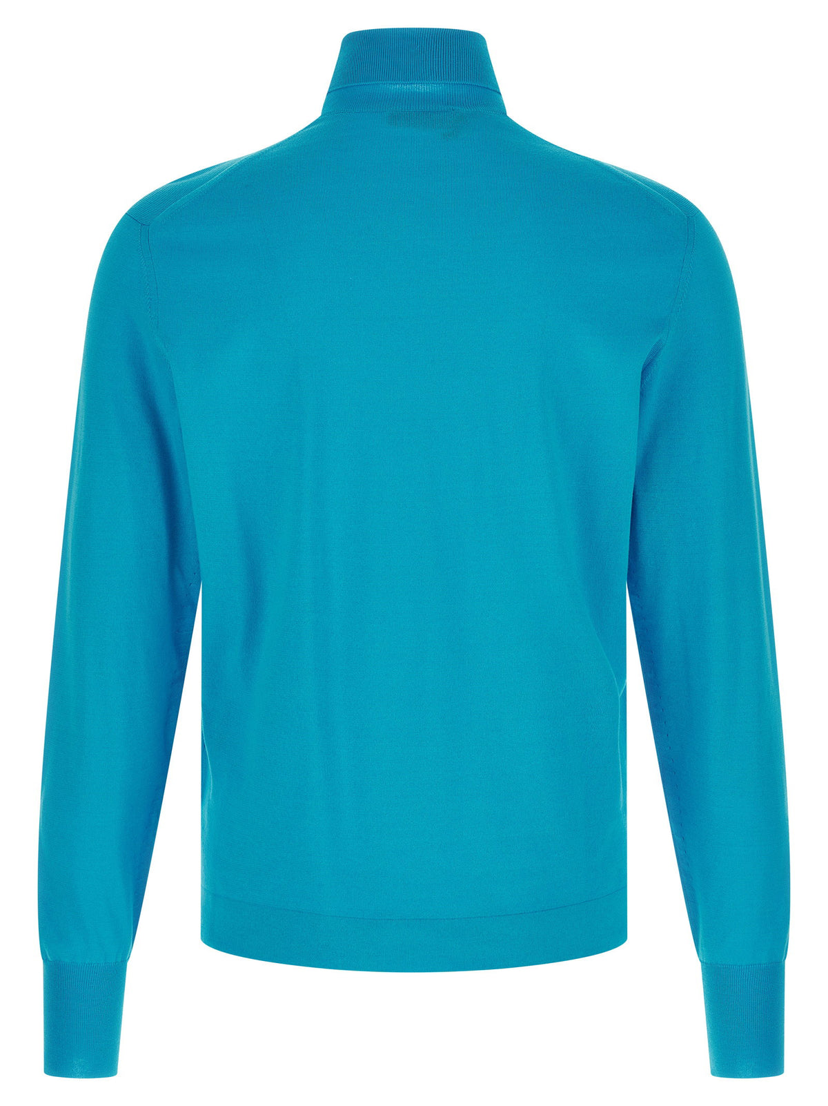 Prada Logo Intarsia Turtleneck Sweater